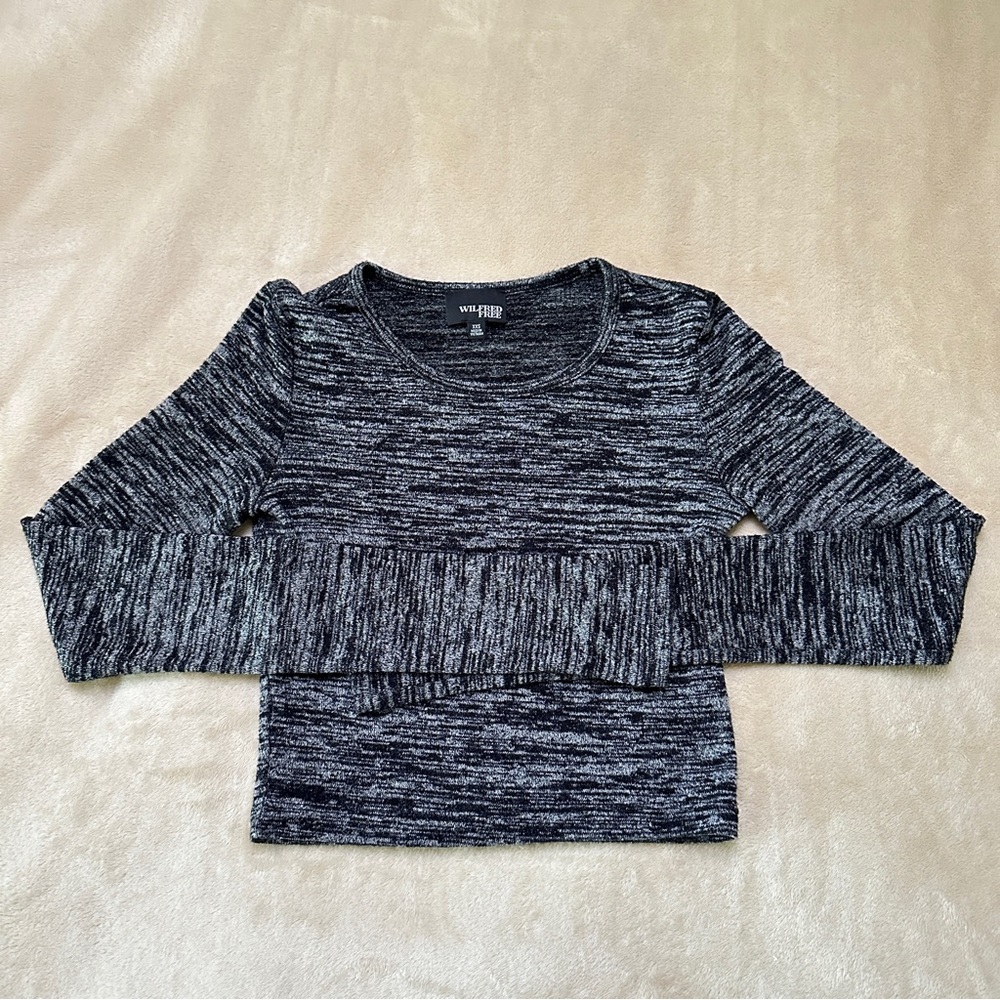 Vintage Aritzia Wilfred Free Long Sleeve Top